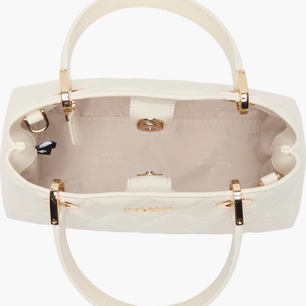 ♠️Kate Spade New York Carey Quilted Leather Satchel. - Picture 5 of 15